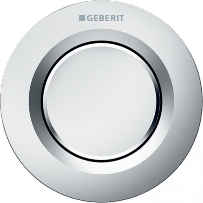 Кнопка смыва для унитаза GEBERIT TYPE 01 матовый хром 116.041.46.1