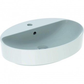 Раковина накладная GEBERIT VARIFORM 45x60 см 500.772.01.2 с отверстием перелива